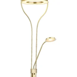 Lattiavalaisin lukuvalolla Globo Ebro, 20W, 3000K, musta