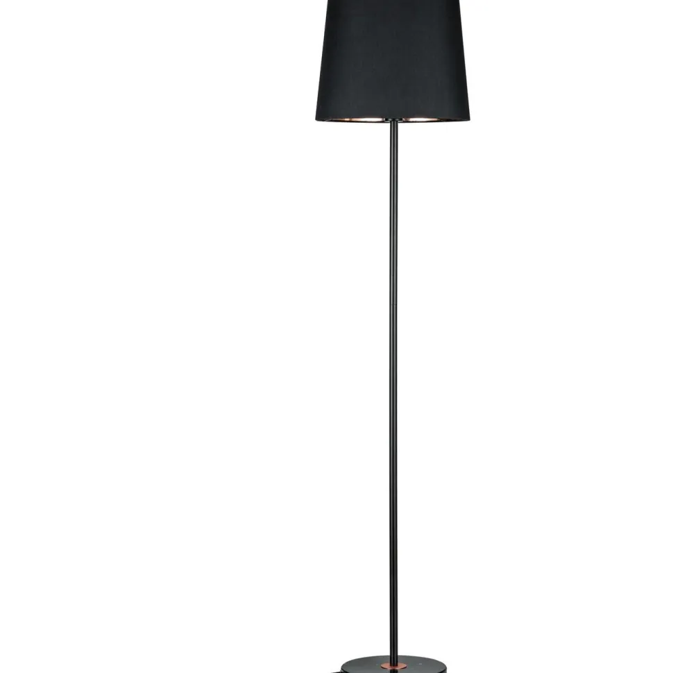 Lattiavalaisin Paulmann Neordic Enja, E27, musta/marmori