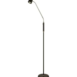 Lattiavalaisin Aneta Lighting Sandnes Flex himmennettävä musta