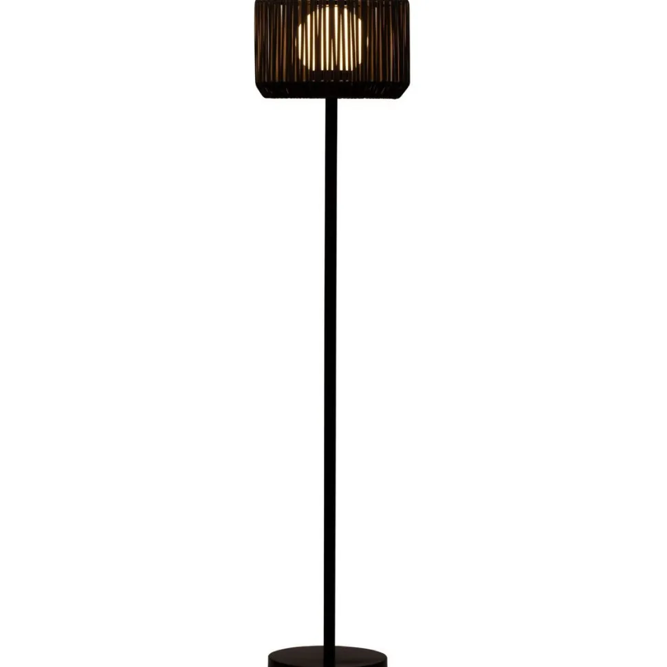 Lattiavalaisin aurinkokennolla Paulmann Pauleen Solar Elegance, IP44, 3000K, musta/harmaa