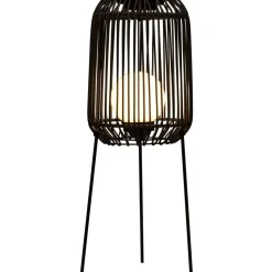 Lattiavalaisin aurinkokennolla Paulmann Pauleen Sunshine Coziness, 3000K, musta/harmaa