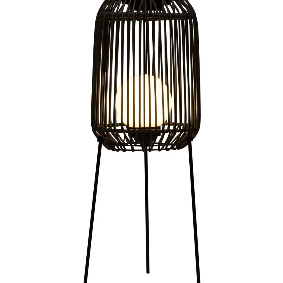 Lattiavalaisin aurinkokennolla Paulmann Pauleen Sunshine Coziness, 3000K, musta/harmaa