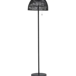 Lattiavalaisin aurinkokennolla Venture Home Mabis, ø40x150cm, musta