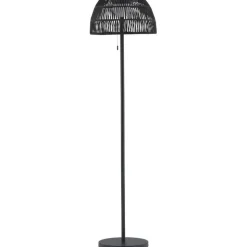 Lattiavalaisin aurinkokennolla Venture Home Mabis, ø40x150cm, musta