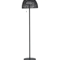 Lattiavalaisin aurinkokennolla Venture Home Mabis, ø40x150cm, musta