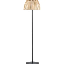 Lattiavalaisin aurinkokennolla Venture Home Mabis, ø40x150cm, musta