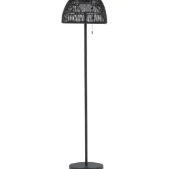 Lattiavalaisin aurinkokennolla Venture Home Mabis, ø40x150cm, musta