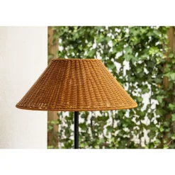 Lattiavalaisin aurinkokennolla Venture Home Mabis, ø60x150cm, ruskea