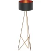 Lattiavalaisin Eglo Camporale Ø450x1540mm kupari musta 39229