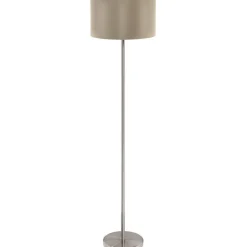 Lattiavalaisin Eglo Maserlo Ø38cm ruskeanharmaa/harjattu teräs