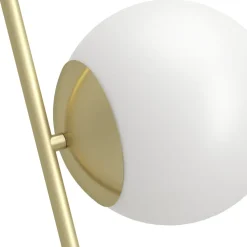 Lattiavalaisin Eglo Rondo 4, 174.5cm, E27, 40W, IP20, messinki/valkoinen