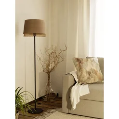 Lattiavalaisin Eglo Tabley, 153cm, E27, 40W, IP20, pellava/puu