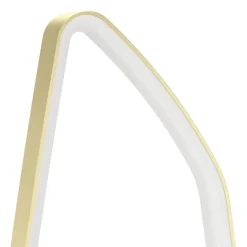 Lattiavalaisin Eglo Vallerosa, 128.5cm, LED, 25.2W, IP20, messinki/valkoinen