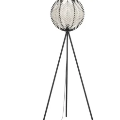 Lattiavalaisin Eglo Waverton Ø40cm musta/valkoinen