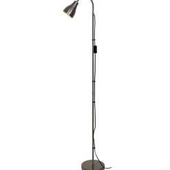 Lattiavalaisin Heat Geta 146 cm harjattu teräs