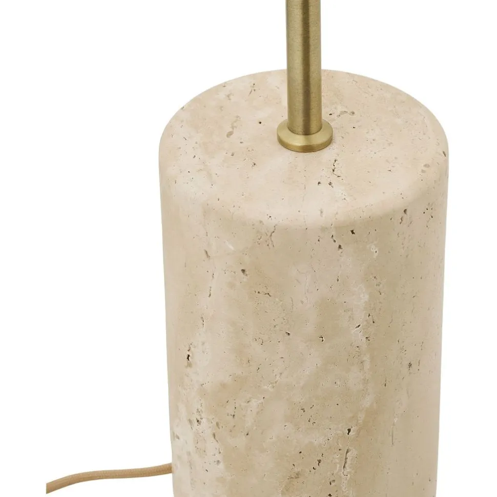 Lattiavalaisin House Nordic Sheffield, E27, 40W, marmorijalustalla, beige