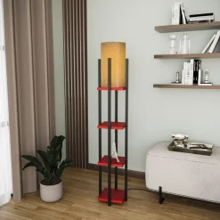 Lattiavalaisin hyllyköllä Linento Lighting 8120, 130cm, kulta/valkoinen