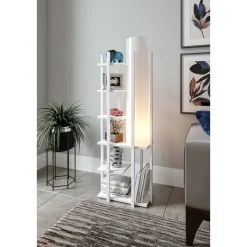 Lattiavalaisin hyllyköllä Linento Lighting Moda Dor SRC, 135cm, musta/natural