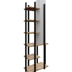 Lattiavalaisin hyllyköllä Linento Lighting Moda Dor SRC, 135cm, musta/natural