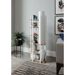 Lattiavalaisin hyllyköllä Linento Lighting Moda Dor SRC, 135cm, musta/natural