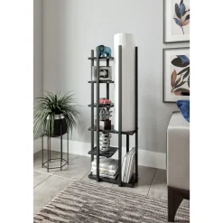 Lattiavalaisin hyllyköllä Linento Lighting Moda Dor SRC, 135cm, musta/natural