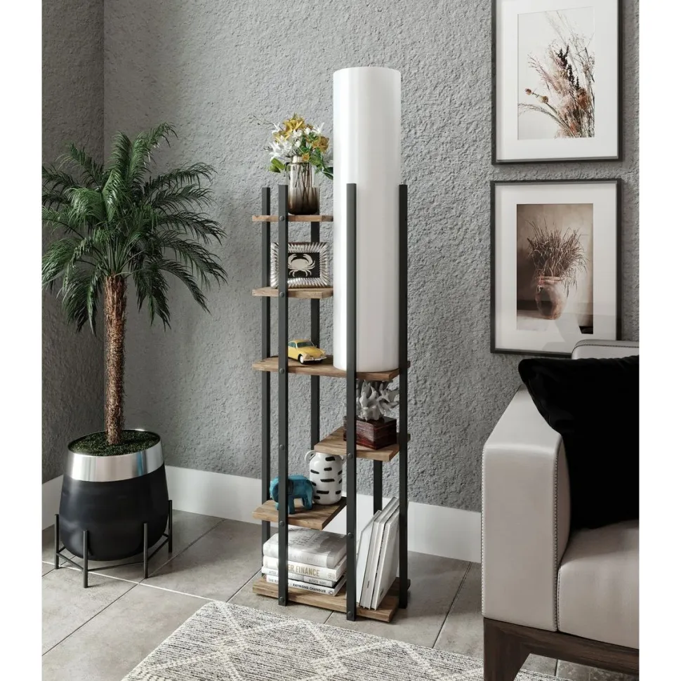 Lattiavalaisin hyllyköllä Linento Lighting Vogue SMK, 160cm, valkoinen