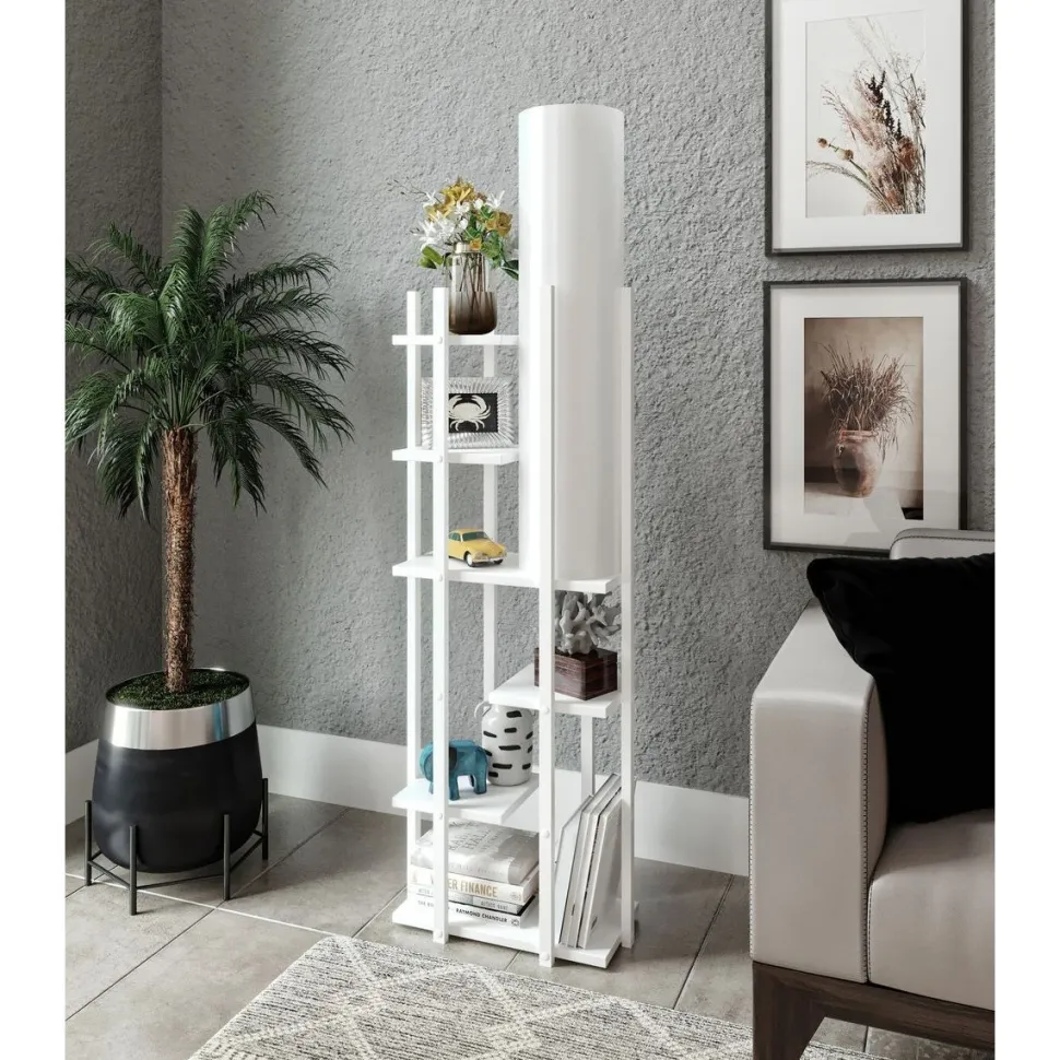 Lattiavalaisin hyllyköllä Linento Lighting Vogue SMK, 160cm, valkoinen