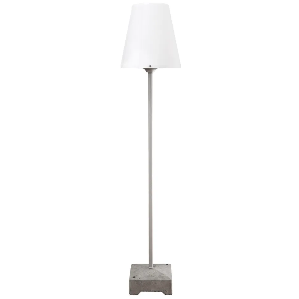 Lattiavalaisin Konstsmide Lucca 450-300 Ø 275x1300 mm harmaa/opaali