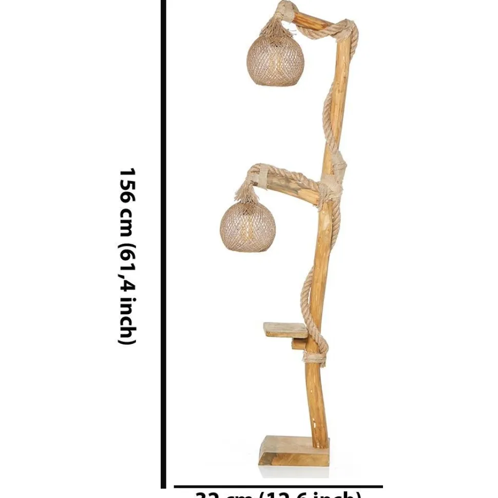Lattiavalaisin Linento Lighting Arboretum 155 cm 2-osainen puu