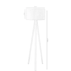 Lattiavalaisin Linento Lighting AYD-2256, antrasiitti