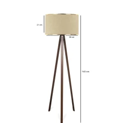 Lattiavalaisin Linento Lighting AYD-2986, beige