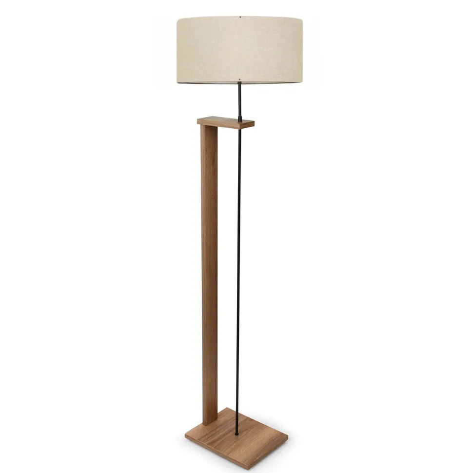 Lattiavalaisin Linento Lighting AYD-2825, beige/puu