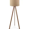 Lattiavalaisin Linento Lighting AYD-1531, beige-ruskea
