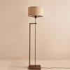 Lattiavalaisin Linento Lighting AYD-3473, beige-ruskea