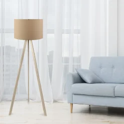 Lattiavalaisin Linento Lighting AYD-1518, beige/tammi