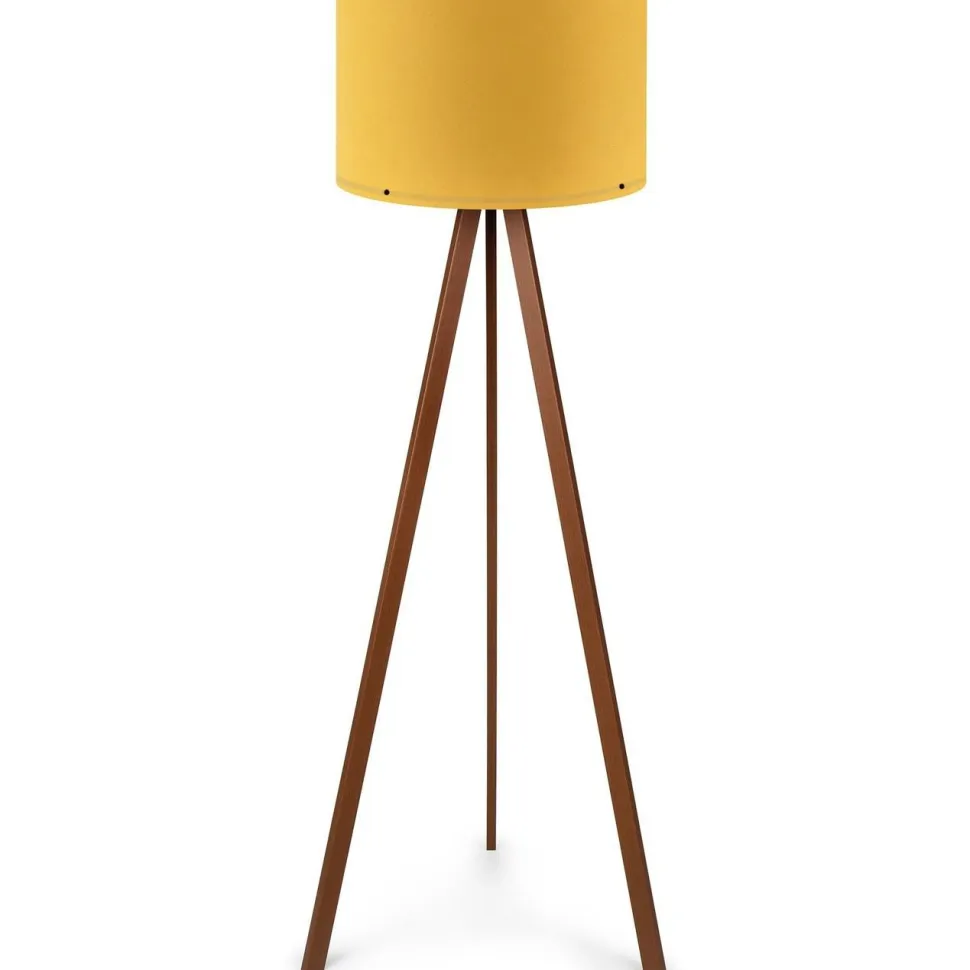 Lattiavalaisin Linento Lighting AYD-1565, keltainen ruskea