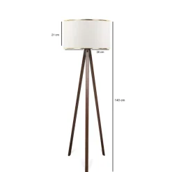 Lattiavalaisin Linento Lighting AYD-2984, valkoinen