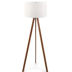 Lattiavalaisin Linento Lighting AYD-1528, valkoinen/ruskea