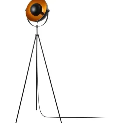 Lattiavalaisin Linento Lighting Bergerella 160 cm musta/kulta