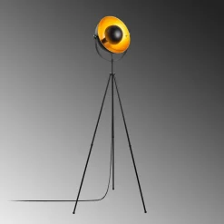 Lattiavalaisin Linento Lighting Bergerella 160 cm musta/kulta
