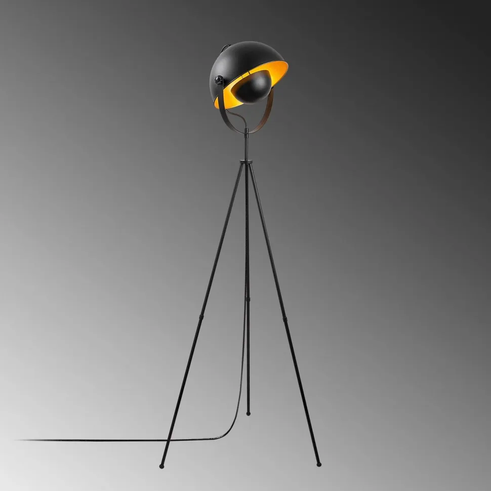 Lattiavalaisin Linento Lighting Bergerella 160 cm musta/kulta