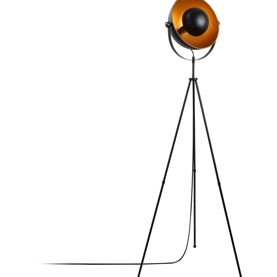 Lattiavalaisin Linento Lighting Bergerella 160 cm musta/kulta