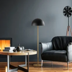 Lattiavalaisin Linento Lighting Bulbilla 154 cm kulta/valkoinen