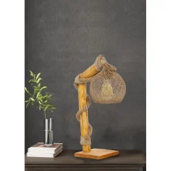 Lattiavalaisin Linento Lighting Canata, luonnollinen puu