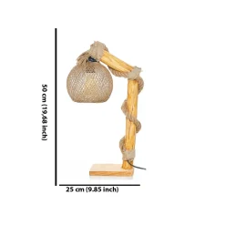 Lattiavalaisin Linento Lighting Canata, luonnollinen puu