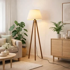 Lattiavalaisin Linento Lighting 242396 140cm luonnonvalkoinen