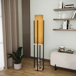 Lattiavalaisin Linento Lighting 8131, 130cm, musta/punainen
