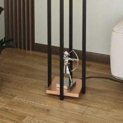 Lattiavalaisin Linento Lighting 8131, 130cm, musta/punainen
