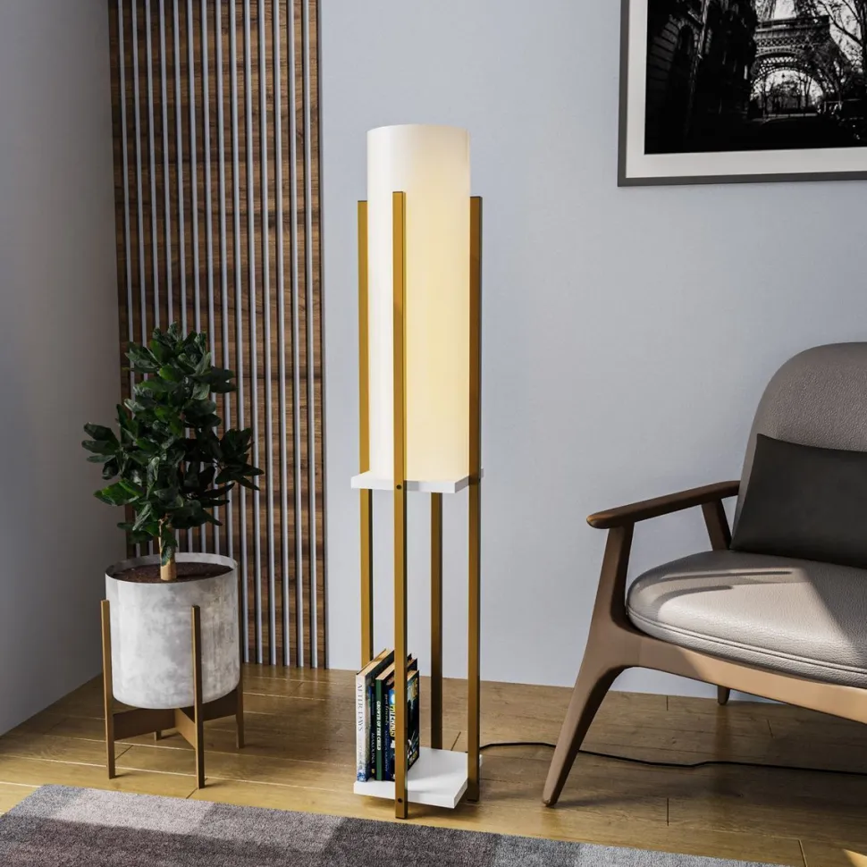 Lattiavalaisin Linento Lighting 8131, 130cm, musta/punainen