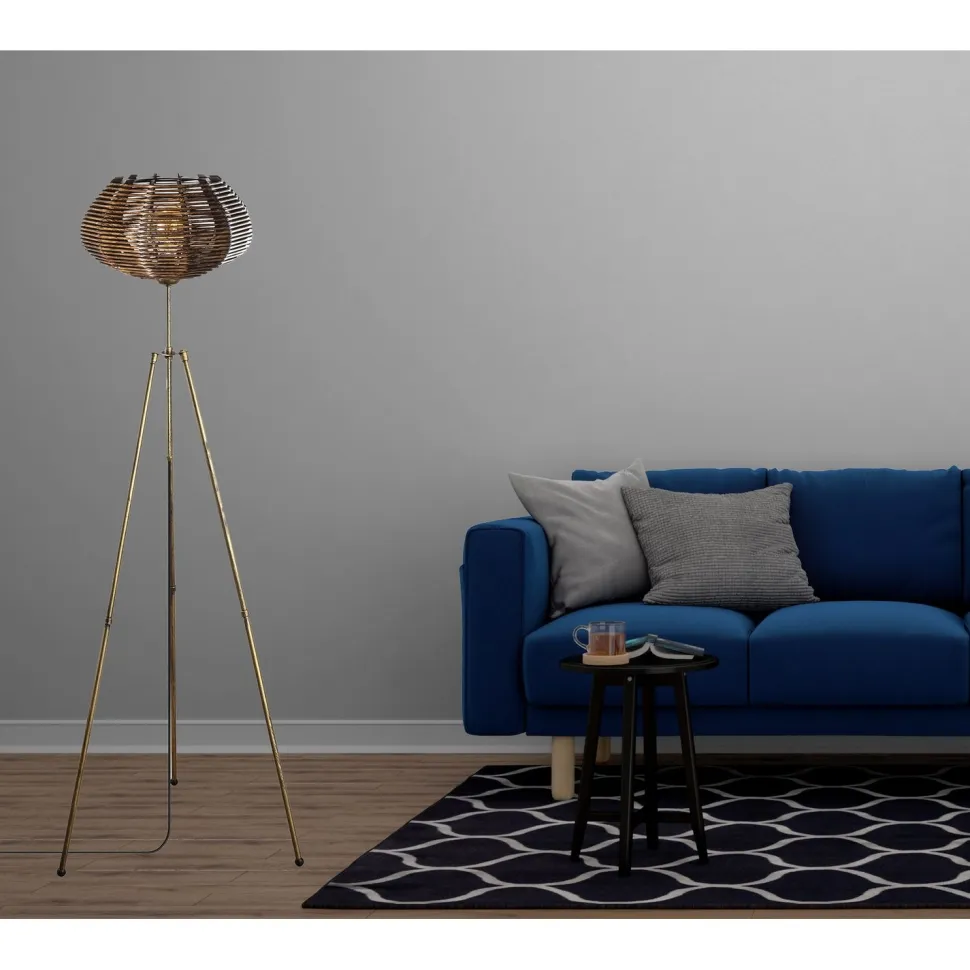Lattiavalaisin Linento Lighting Ellipse, messinki